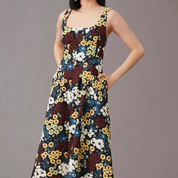 maeve marigold midi dress Maeve Marigold Midi Dress